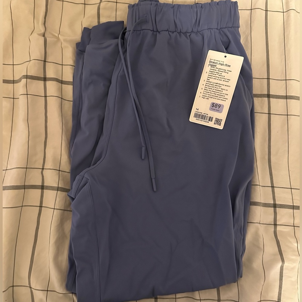 lululemon stretch high rise jogger